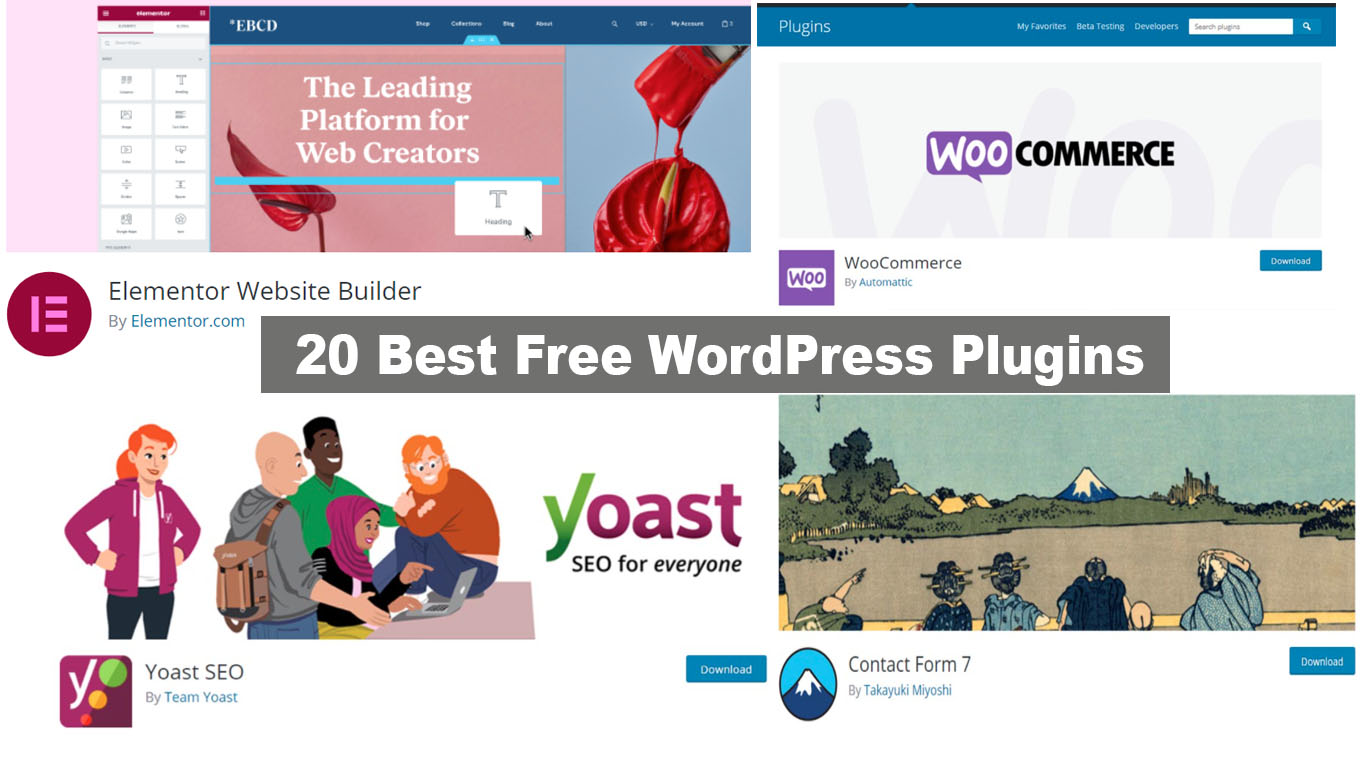 You are currently viewing 20 best free WordPress Plugins
